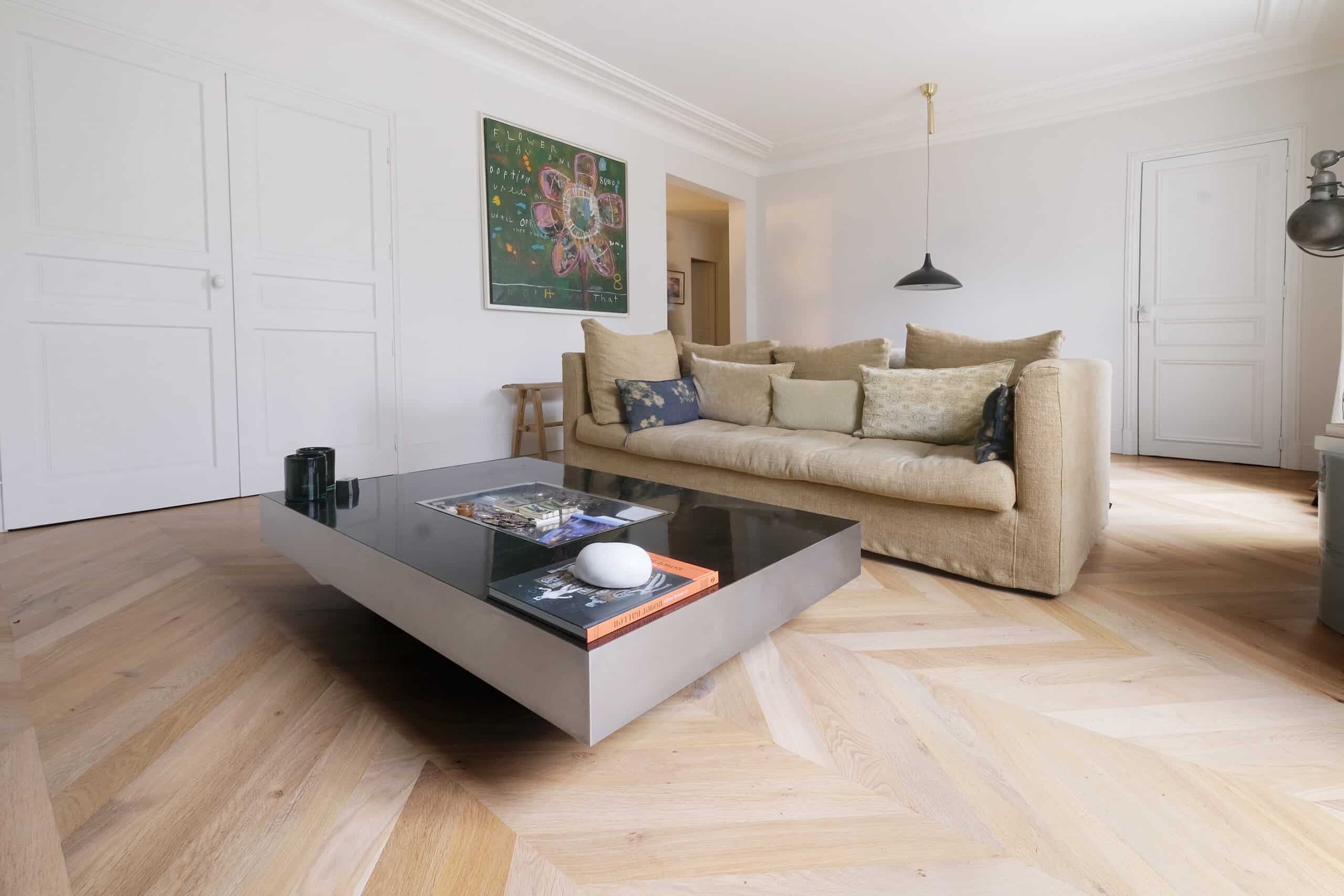 Un parquet chic pour un appartement parisien