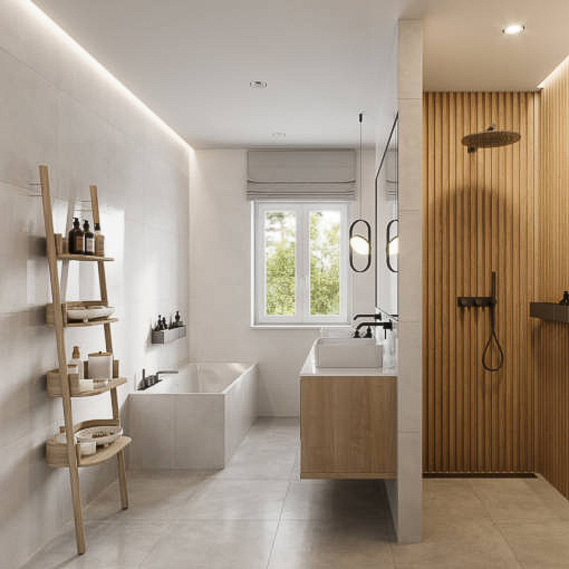 Découvrez la dalle PVC clipsable pour votre salle de bain !