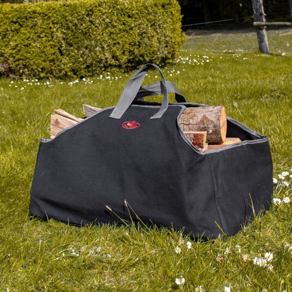 porte buches noir