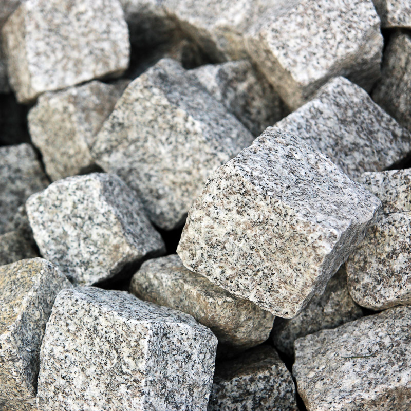 Pavé granit gris