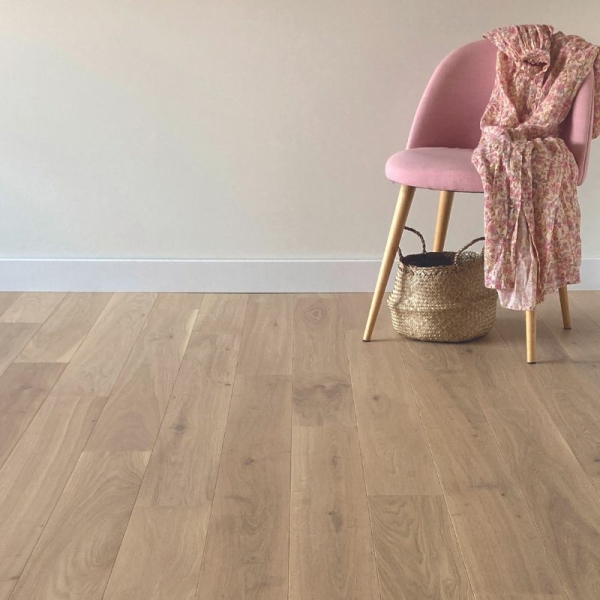 parquet contrecollé montagne vue posée