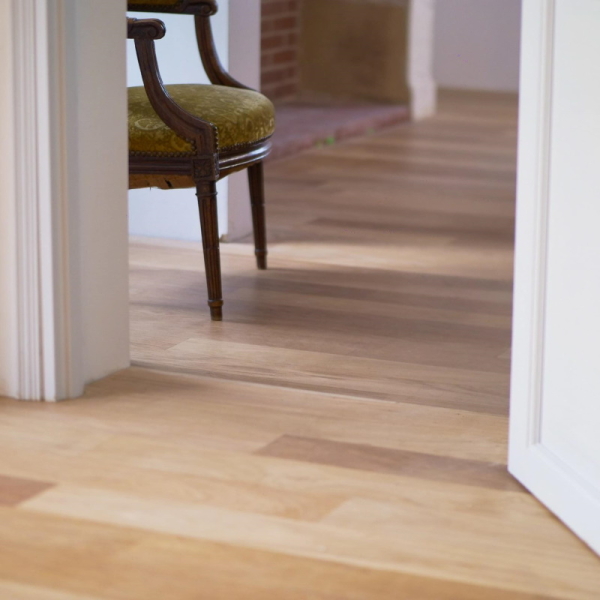 parquet chêne français massif gentilhommière finition chêne clair