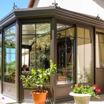 verrière type pergola d'angle