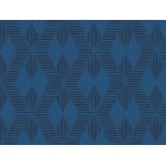 papier peint géométrique andrée – bleu pétrole & gris anthracite 2