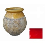 jarre méditerranéenne col rouge coquelicot 4