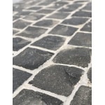pavé gris anthracite en basalte