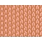 papier peint géométrique gisèle – marron glacé & rosée des prés 2