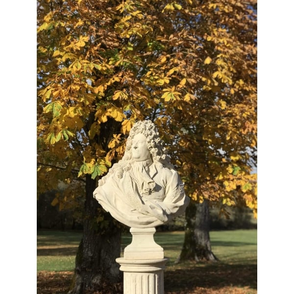 statue buste de Louis XIV