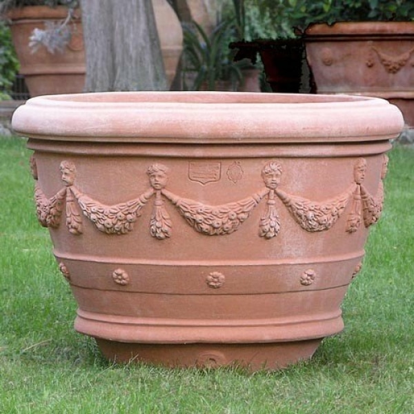 vase festonata aux angelots