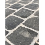 pavé basalte gris