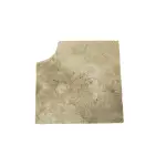 margelle travertin angle rentrant