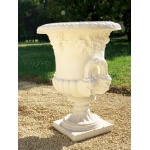 vase feuilles vigne blanc