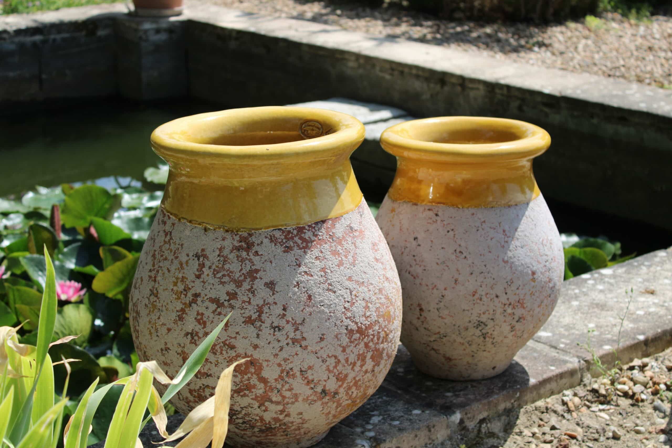 jarre méditerranéenne col jaune 3