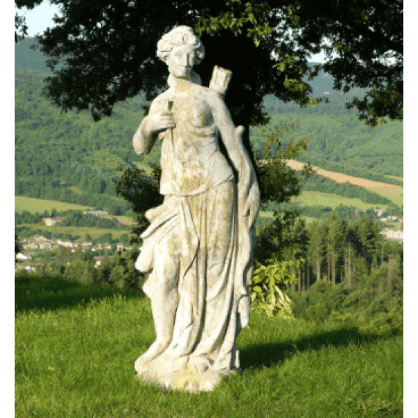 Décoration d'extérieure statues Diane et Apollon