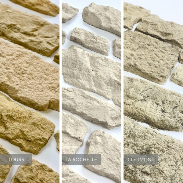 Comparatif parement de mur Comparatif parement de mur