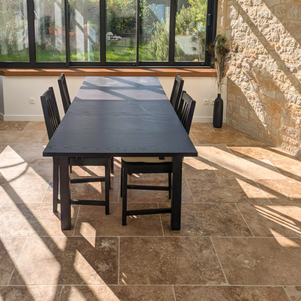 Ligerio - Carrelage en travertin premier choix mix-2 Ligerio - Carrelage en travertin premier choix mix