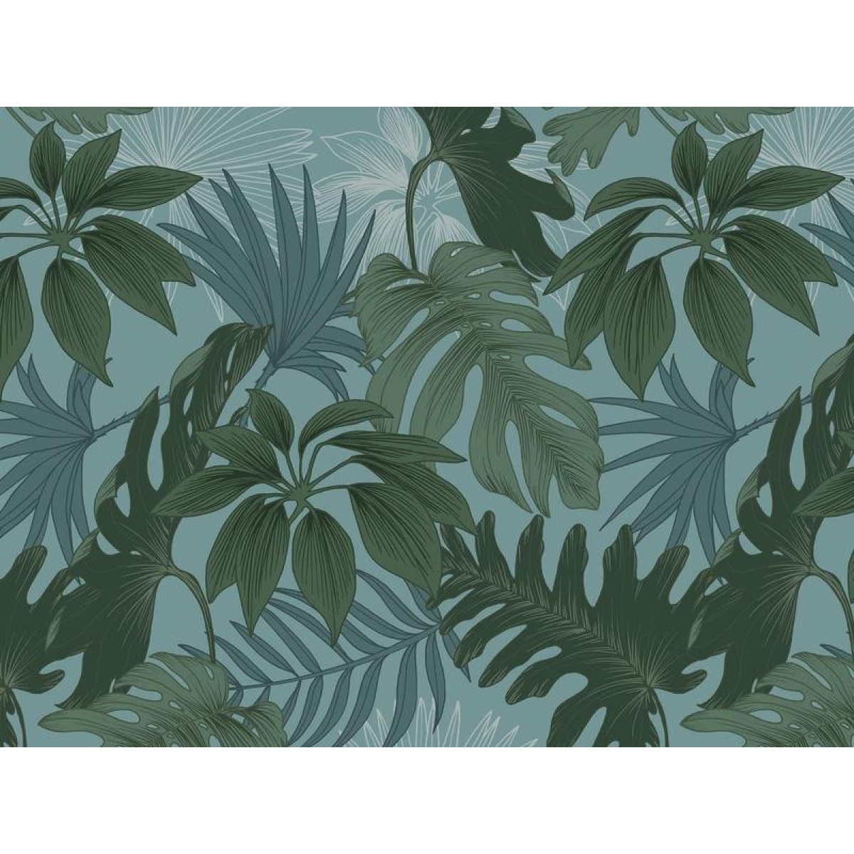papier peint jungle barnett – emerald & malachite 2