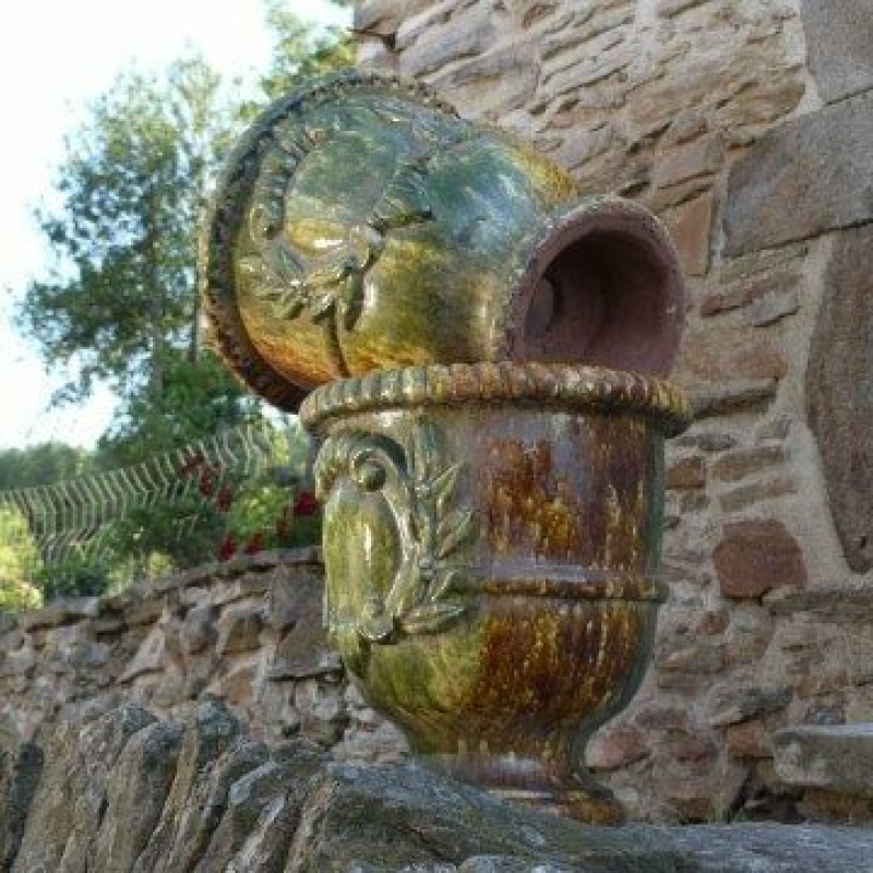 vase provençal élégance vieil email