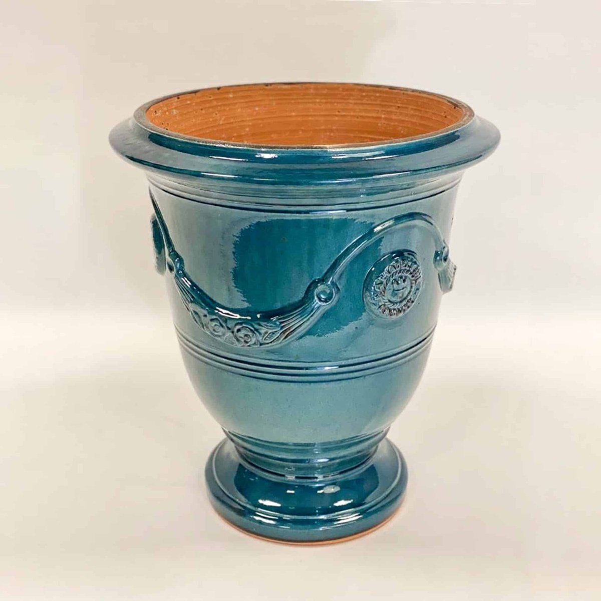 vase d’anduze émaillé bleu lavande 7