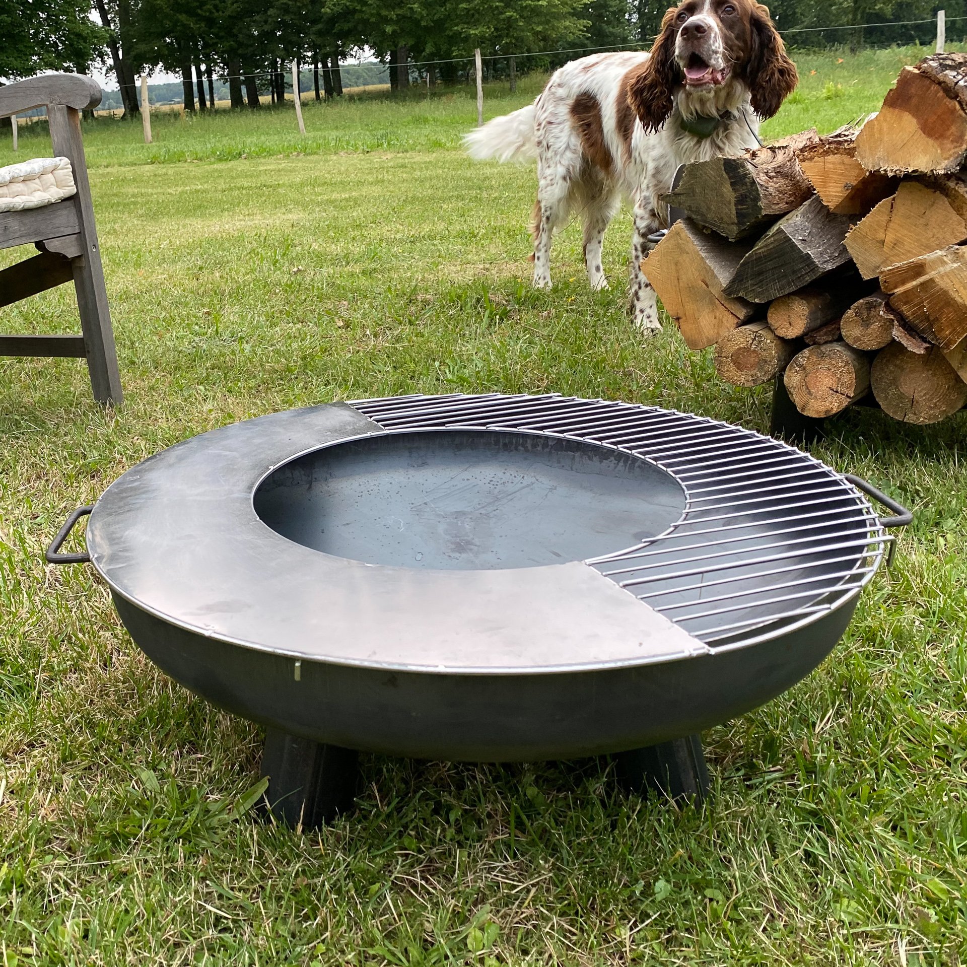 Grille de protection pour cheminée - Ligerio