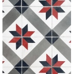 carreaux de ciment Étoile