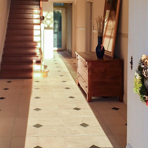 dallage-saint-honore-cabochon-3-3 dallage saint-honoré accompagné de cabochons noir