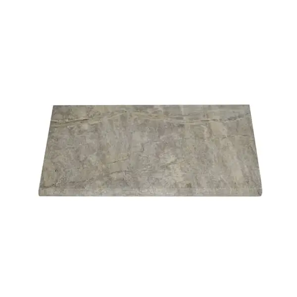 margelle-travertin-silver-gris-1 margelle travertin silver gris vu de face