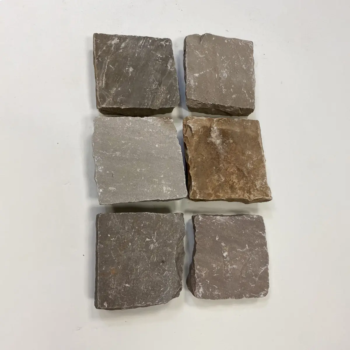 Ligerio - Échantillon de Pavé Grès Kandla multicolore