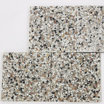 terrazzo florence sur fond blanc