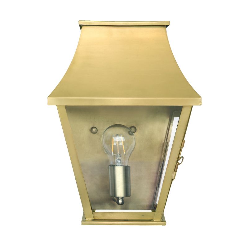 Lanterne Rochelaise murale 37 cm de hauteur (Couleur: Laiton doré)