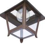 dessous lampe strasbourgeoise couleur marron