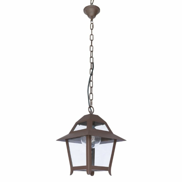 Lanterne Strasbourgeoise Luminaire strasbourgeois suspendu couleur marron