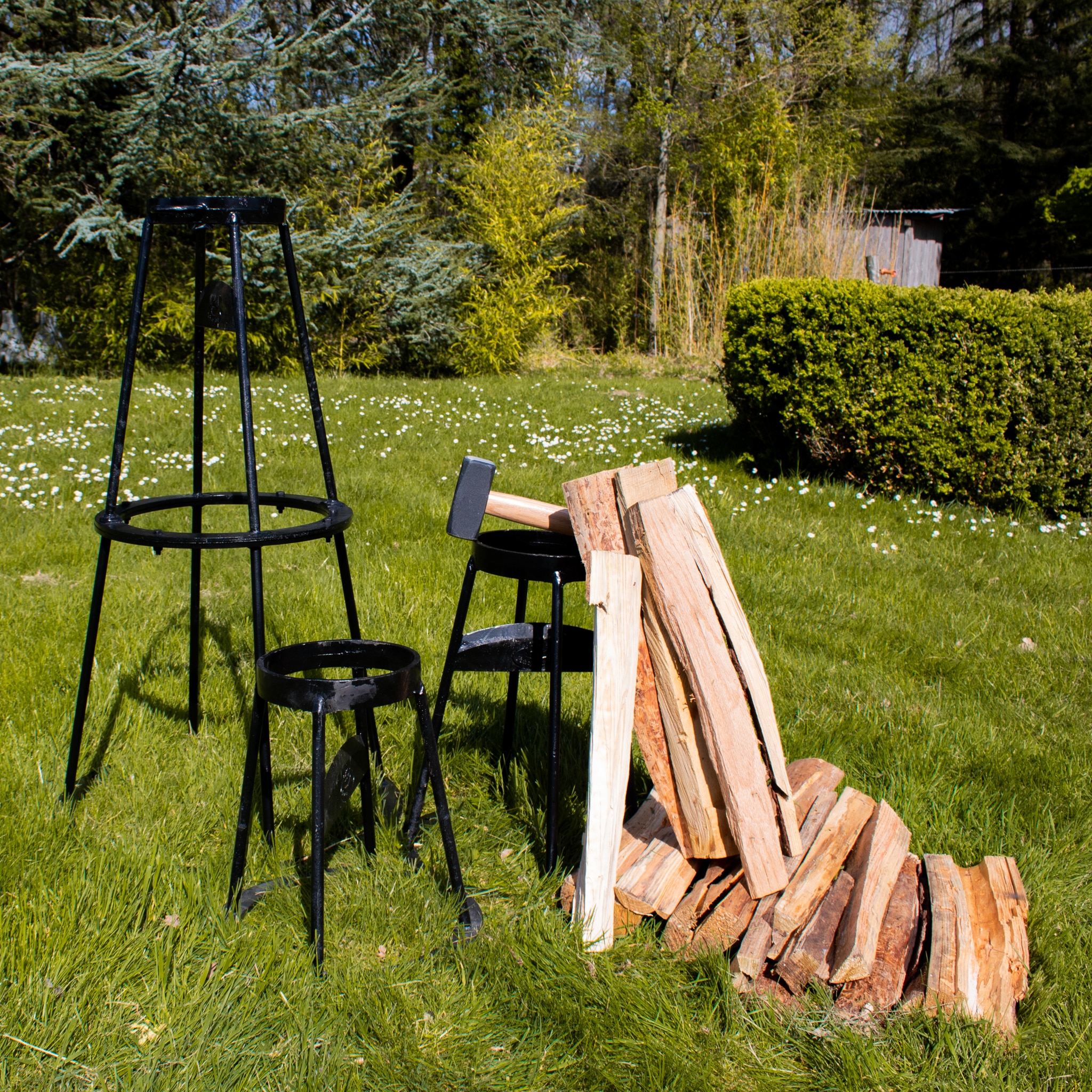 Fendeuse à bois (Hauteur: 37 cm)