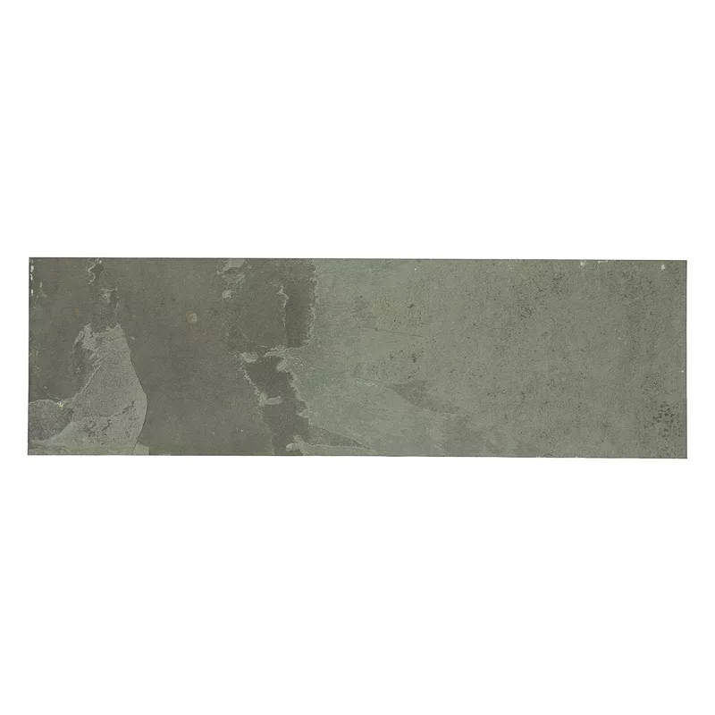 Dalle de jardin en ardoise (Couleur: Gris, Dimensions: 80 cm x 30 cm)