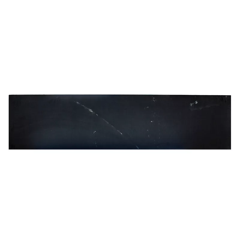 Dalle de jardin en ardoise (Couleur: Noir, Dimensions: 200 cm x 50 cm)