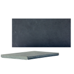 Dalle de jardin en ardoise noire 60x30x2,8