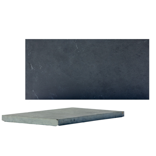 Dalle de jardin en ardoise noire 60x30x2,8 Dalle de jardin en ardoise noire 60x30x2,8