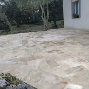 carrelage pierre de travertin discount