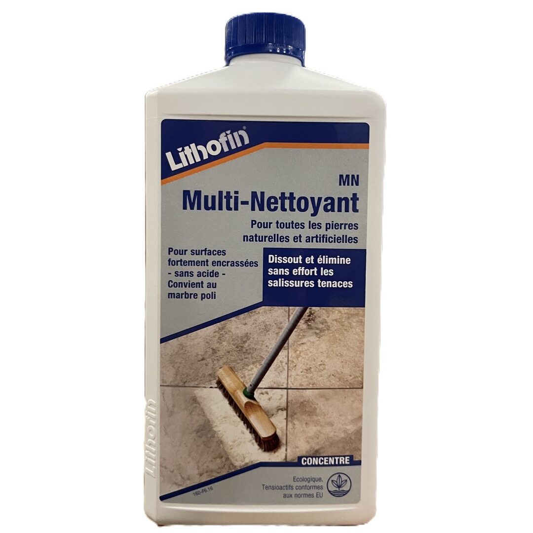 nettoyant marbre pierre naturelle Lithofin MN Multi-Nettoyant
