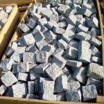 pavés granit gris