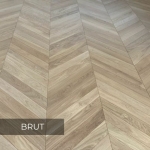 parquet massif point de Hongrie brut