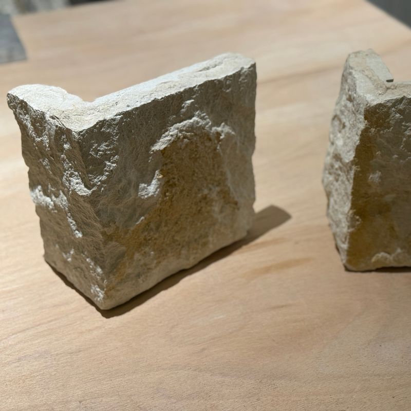 Angle pour Pierre de parement naturelle Ocre (3) Angle pour Pierre de parement naturelle Ocre