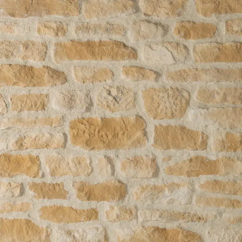 Pierre de parement Causse (Ton: Ton terre de Sienne)