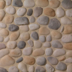 zoom sur un mur recouvert de pierre de parement galéo