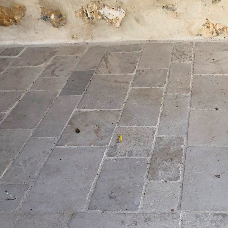 Pavé pour allée piétonne en pierre de Nièvre (Dimensions: Multi formats)