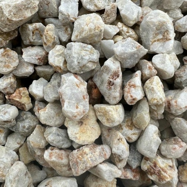 Gravier quartz Gravier quartz blanc beige