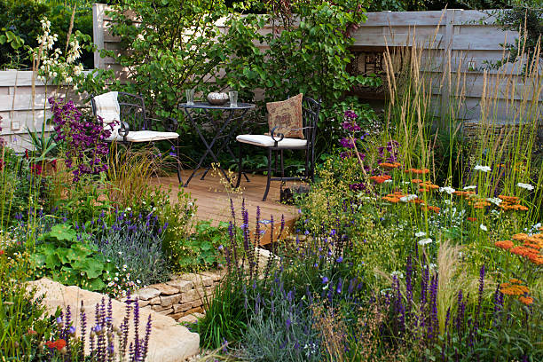 coin de relaxation - jardin