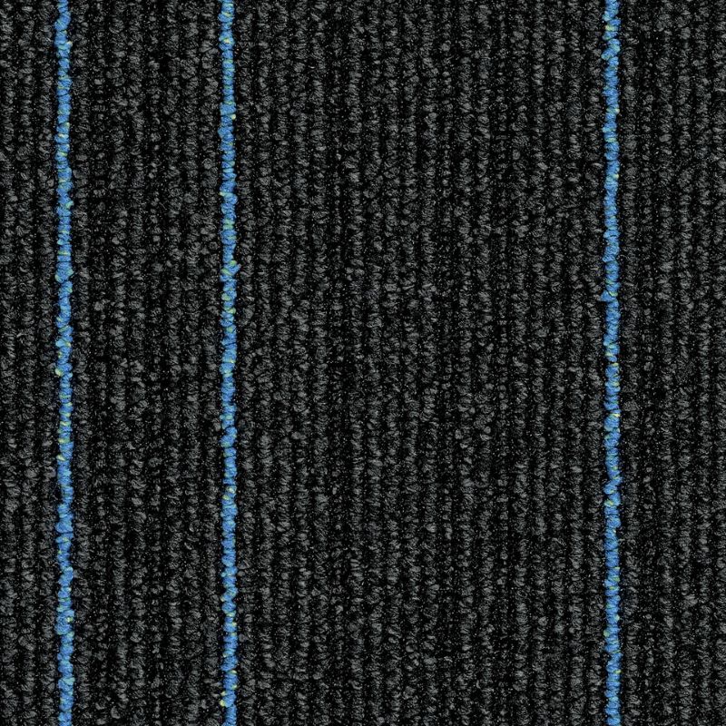 Moquette Desso Airmaster (Couleur: Noir 3 traits bleu)