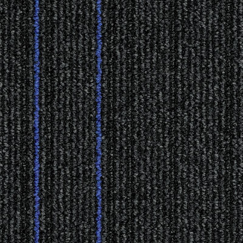 Moquette Desso Airmaster (Couleur: Noir 2 traits bleu)