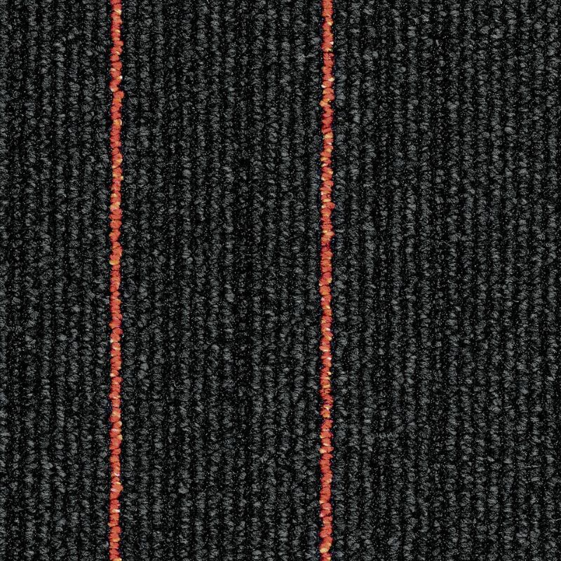 Moquette Desso Airmaster (Couleur: Noir 2 traits orange)
